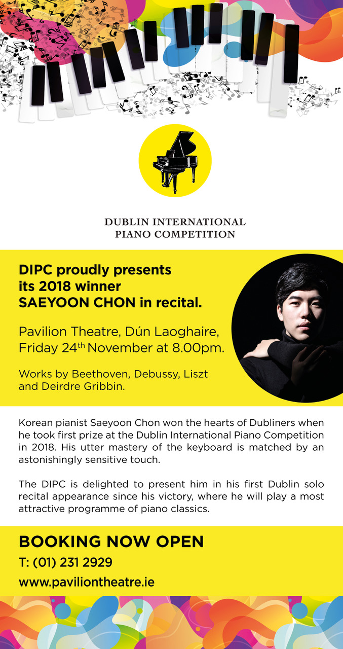 Saeyoon Chon Pavilion concert flyer