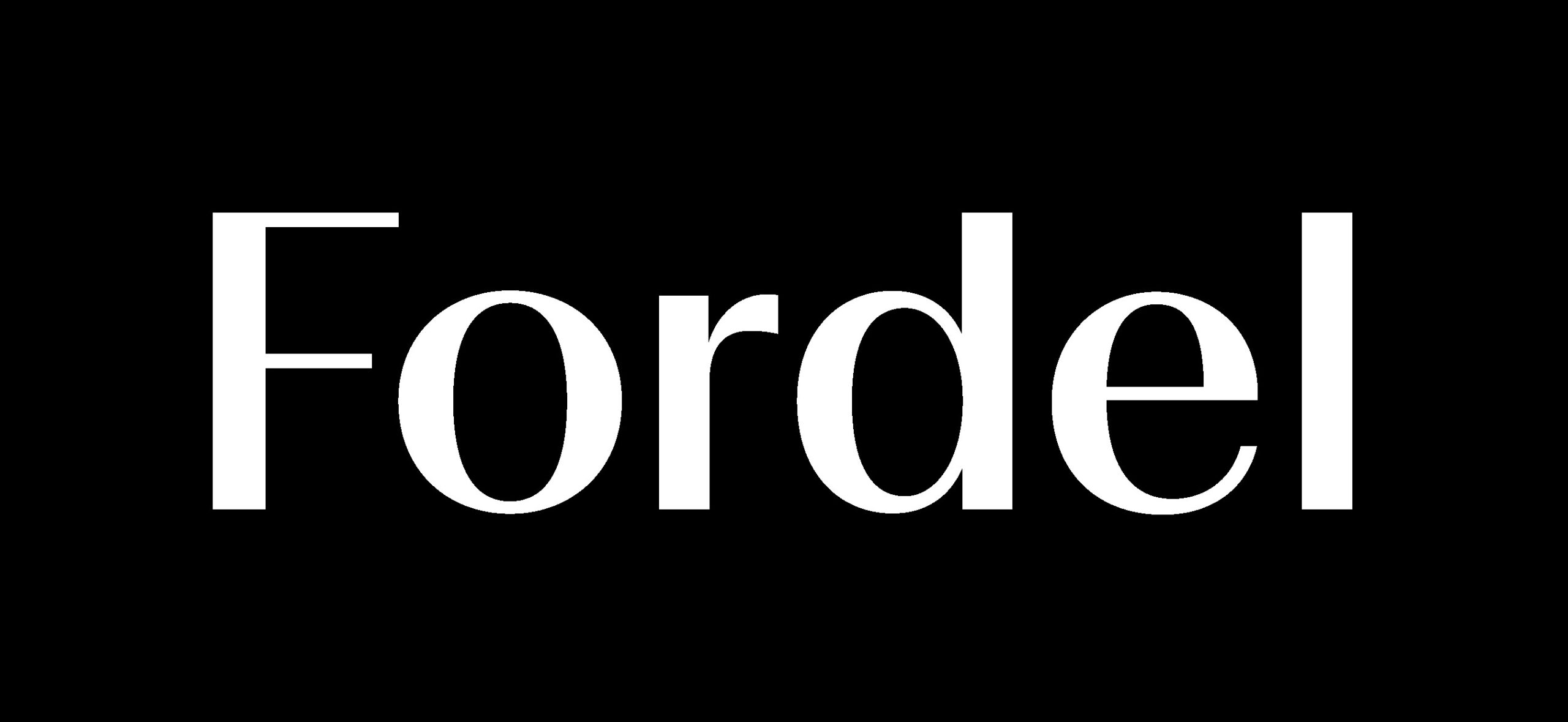 Fordel Logo White